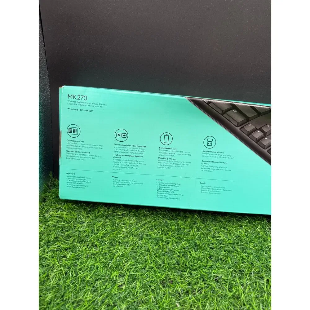 Logitech MK270 Wireless Keyboard and Mouse Combo - brand new in box